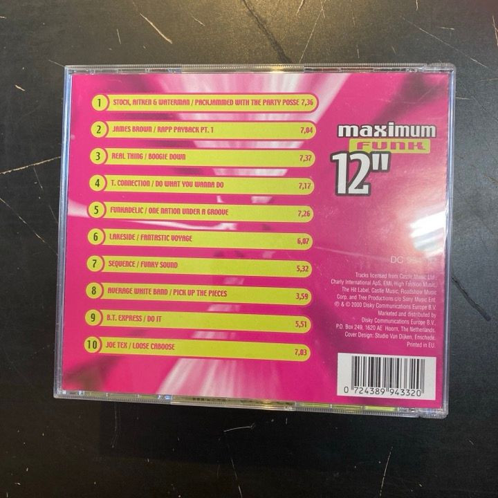 V/A - Maximum Funk 12'' CD (M-/VG+)